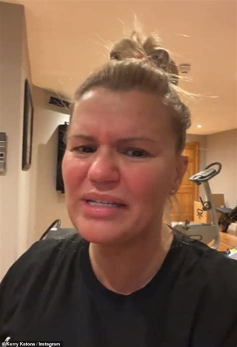 Kerry Katona reveals she has BROKEN her foot